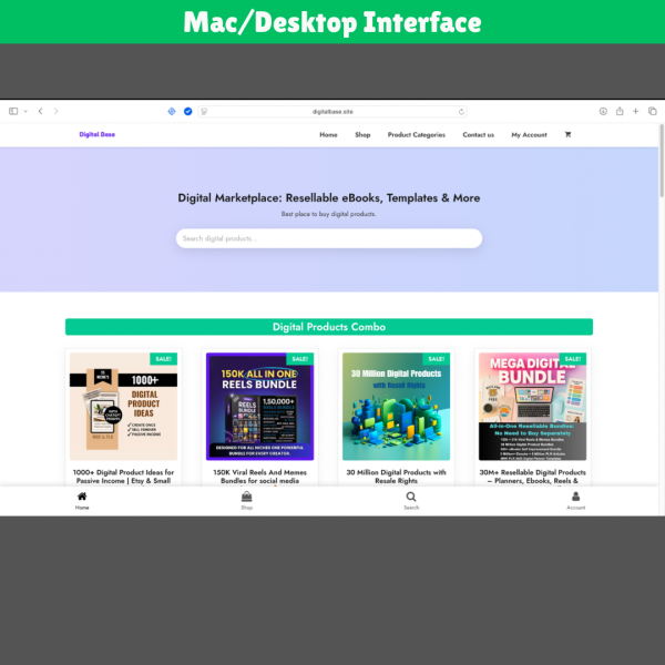 Ready-to-Sell Digital Product Website | Domain + A to Z Setup Help | Perfect for Beginners - Image 3
